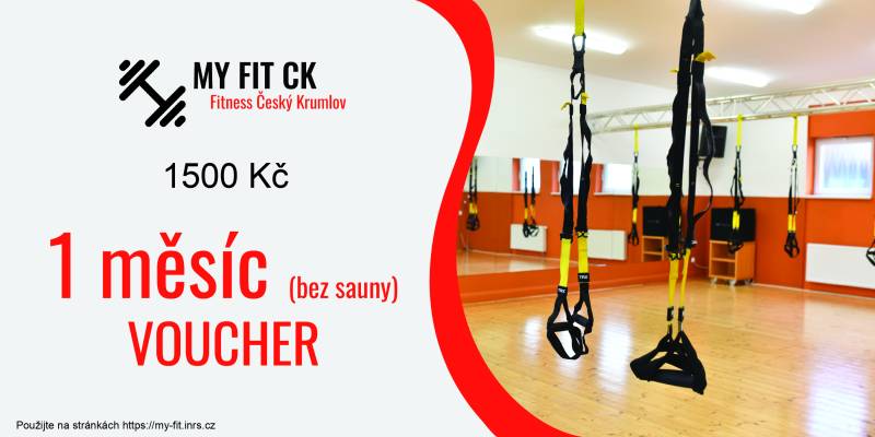 Voucher 1 měsíc bez sauny