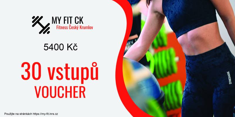 Voucher 30 vstupů